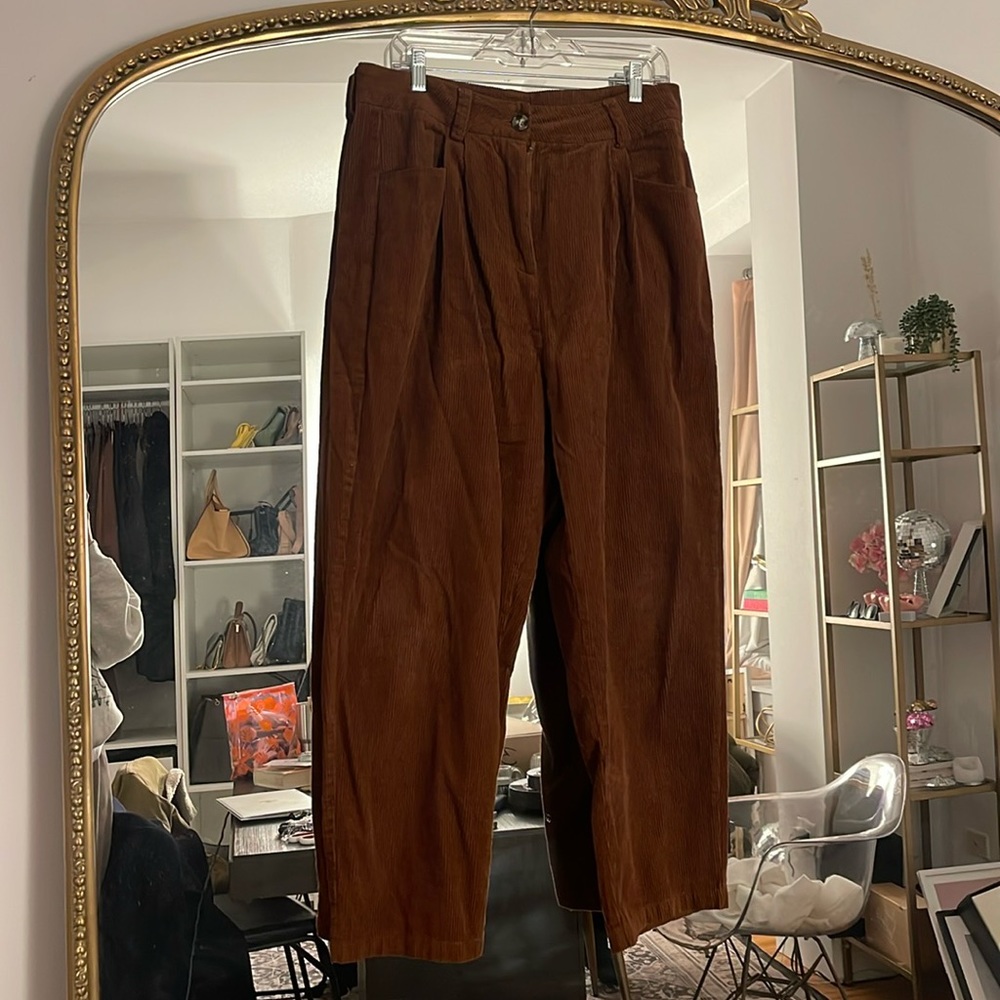 Brown Corduroy Pants